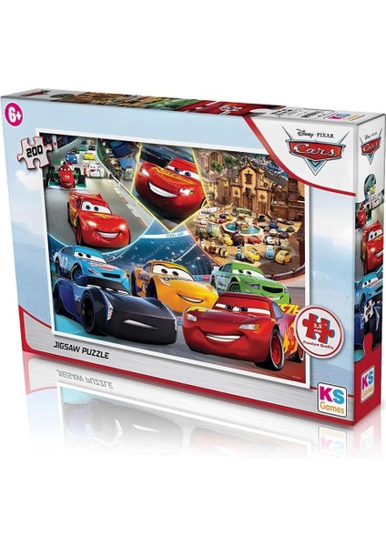 Nessiworld 200 Parça Cars Puzzle