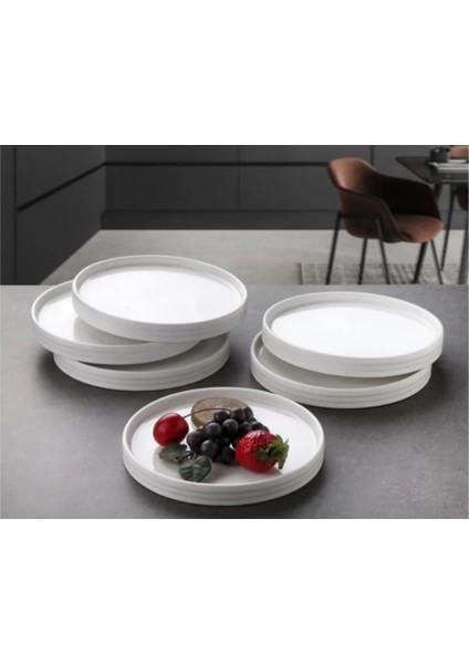 Yuvarlak Tabak 14,5x1,6 cm 6'lı Set