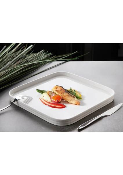 Kare Porselen Tabak 28,5X28,4X2,2 Büyükboy