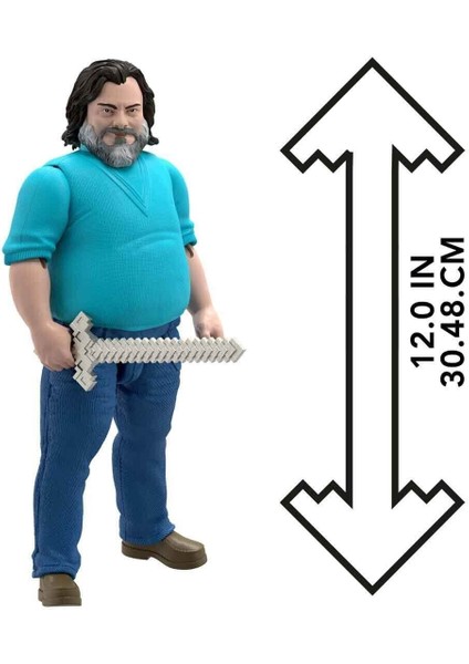 JFR65 Minecraft Büyük Film Figürleri modelleri