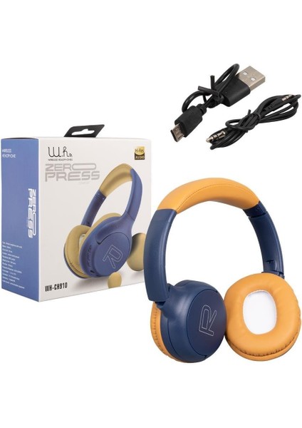 WH-CH910 Kablosuz Bluetooth Kulaküstü Tasarım Kulaklık