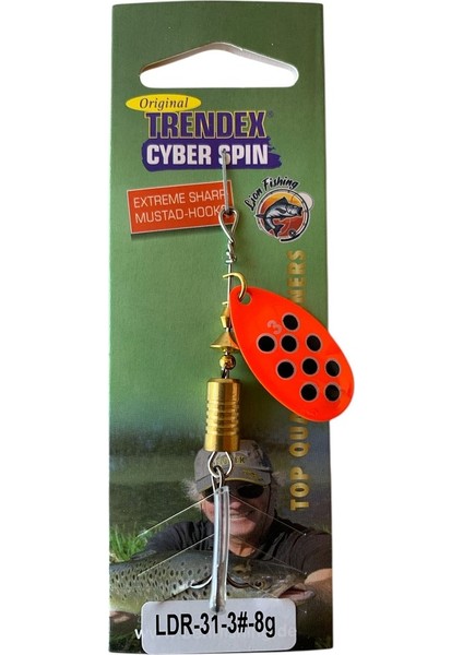 Lion Trendex Cyber Spin Ldr-31-3 Numara-8gr Döner Kaşık