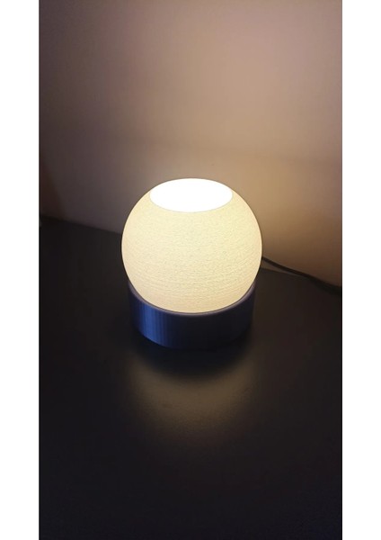 Modern Masa Lambası Gece Lambası Dekoratif Lamba Sarı Loş Işıklı Lamba Romantik Gece Lambası
