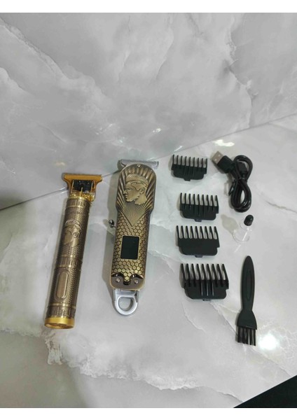 2 Set Tıraş Makinası Dearlınk Geniş Ağızlı ve Ince Ağız Berber Kuaför