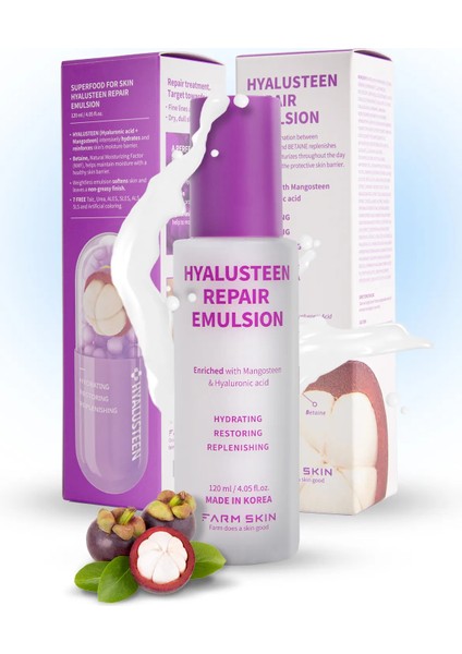 Hyalusteen Repair Emulsion Cilt Nemlendirici Onarıcı ve Yenileyici Emülsiyon Krem Kore 120ML fırsatları