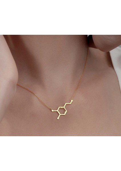 Serotonin 14 Ayar Altın Kolye