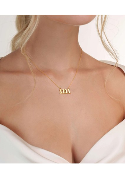 Zaman 14 Ayar Altın Kolye