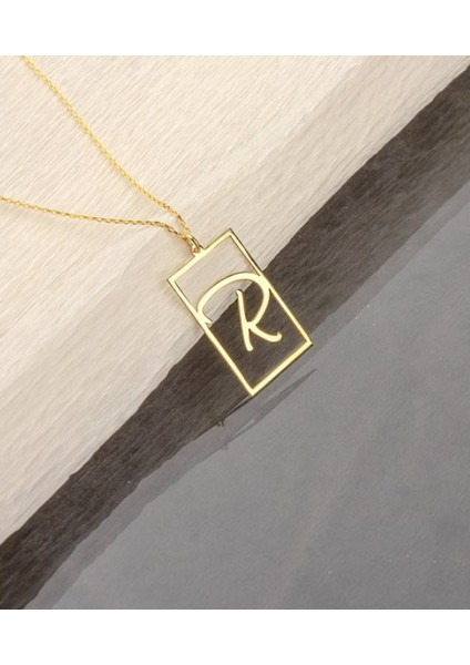 Harf 14 Ayar Altın Kolye