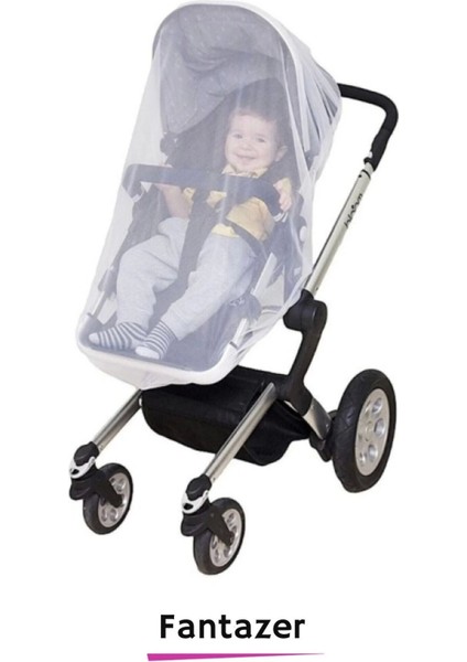 Premium Sinek Örümcek Böcek Karşı Koruma Mikro Delik Tak Çıkar 100X80X80 Bebek Arabası Cibinliği fiyatları