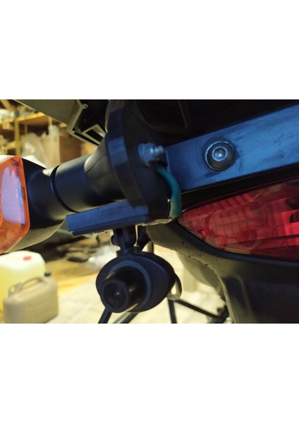 Suzuki V-Strom DL650 2012-2014 Için Hepco ve Becker Genişletici Için Vsys M6L/P6L Kayıt Cihazının Arka Kamera Tutucusu T4361625