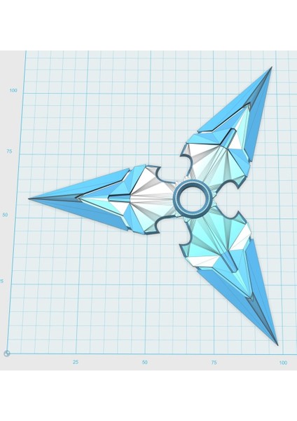 Overwatch Genji Shuriken (Plastik Aparattır!!!)