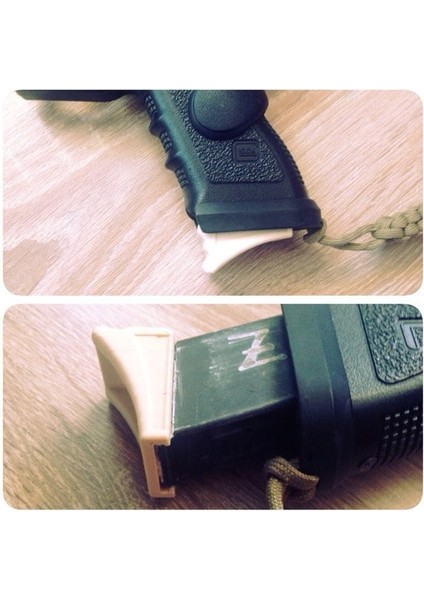 Airsoft Glock 17 Için Kavrama Uzatması (Plastik Aparattır!!!)