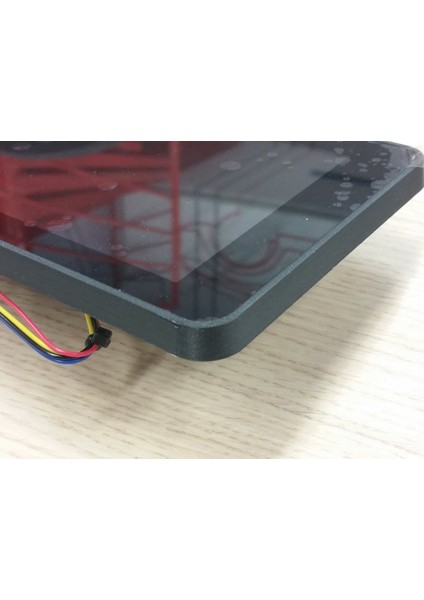 Yüze Montaj Için Raspberry Pi 7" Dokunmatik Ekran Tamponu (Plastik Aparattır!!!)