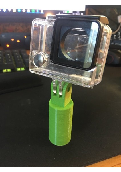 Gopro Paspas Veya Süpürge Sapı Montajı (Plastik Aparattır!!!)