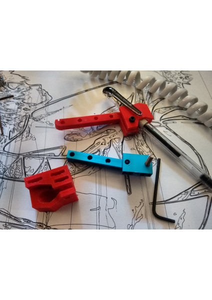 Makeblock Drawbot (Xy Plotter) Kalemlik (Plastik Aparattır!!!)