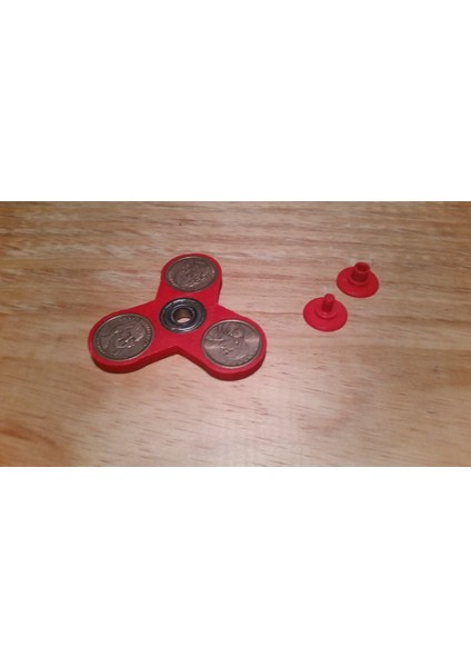 Altın Fidget Spinner (Plastik Aparattır!!!)