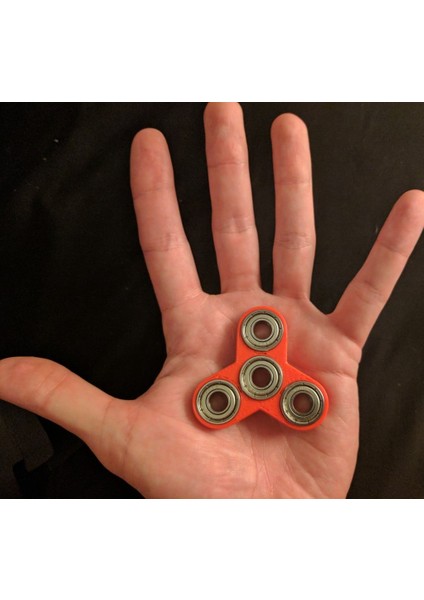 Çocuklar Için Tasarlanmış Mini Fidget Spinner! (Plastik Aparattır!!!)