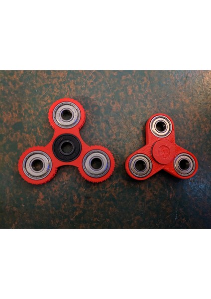 Çocuklar Için Tasarlanmış Mini Fidget Spinner! (Plastik Aparattır!!!)
