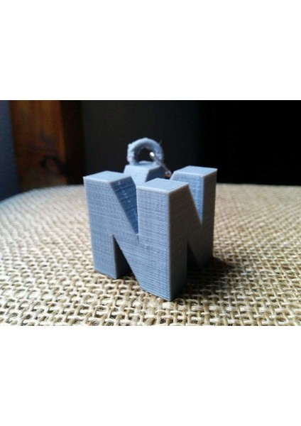 N64 Logolu Anahtarlık (Plastik Aparattır!!!)