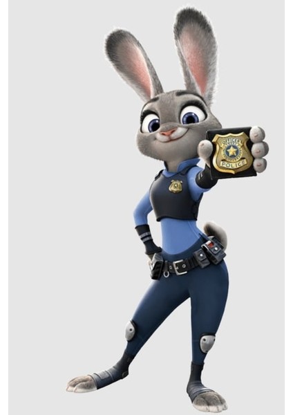 Zootopia'dan Polis Rozeti (Plastik Aparattır!!!)