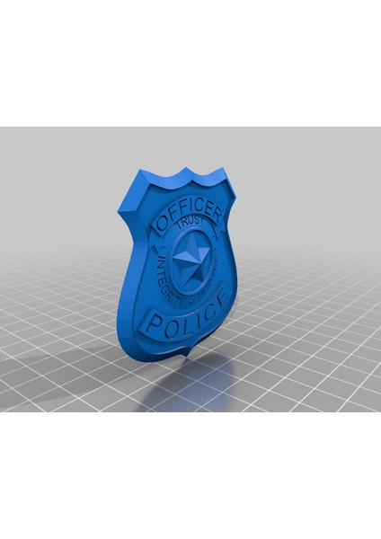 Zootopia'dan Polis Rozeti (Plastik Aparattır!!!)