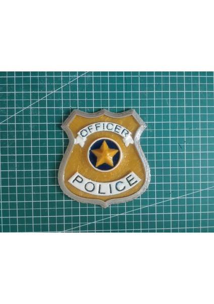 Zootopia'dan Polis Rozeti (Plastik Aparattır!!!)