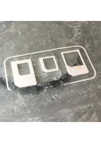 Sim Adaptörleri (Mini, Mikro, Nano) (Plastik Aparattır!!!)