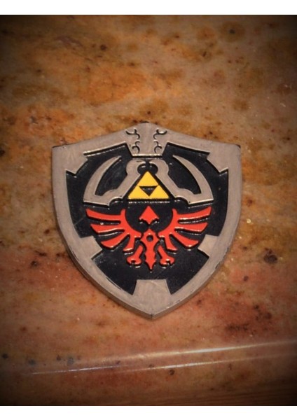 Zelda'dan Revize Edilmiş Link Shield Içecek Altlığı (Plastik Aparattır!!!)