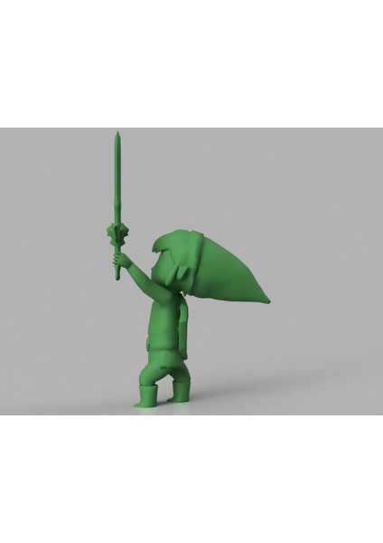 Toon Link, Usta Kılıç'ı Alıyor: Legend Of Zelda The Wind Waker (Plastik Aparattır!!!)