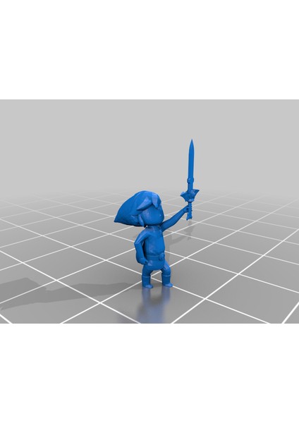 Toon Link, Usta Kılıç'ı Alıyor: Legend Of Zelda The Wind Waker (Plastik Aparattır!!!)