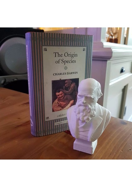 Charles Darwin'in Büstü, 1899 Dolayları (Plastik Aparattır!!!)