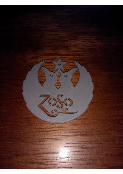 LED Zeppelin Zoso Anahtarlık (Plastik Aparattır!!!) fırsatları