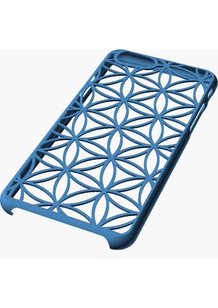 Dokunma Hissi Veren Çok Ince iPhone 6/6s Kılıfı - Yaşam Çiçeği Tasarımı (Plastik Aparattır!!!) fırsatları