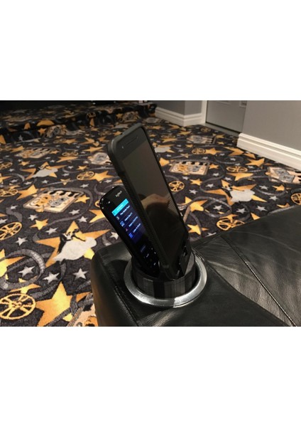 Sinema Koltuğu Bardak Tutacağı Için Uzaktan Kumanda ve Telefon Bağlantısı (Plastik Aparattır!!!) fiyatları