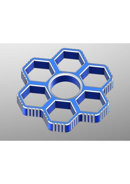 Fidget El Sixtuple Spinner ile 6XM12 Altı (Plastik Aparattır!!!)
