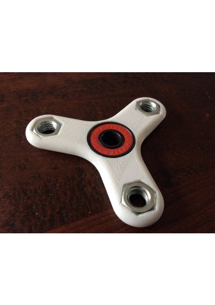Fidget Spinner (Fındık Ile) Düz (Plastik Aparattır!!!)
