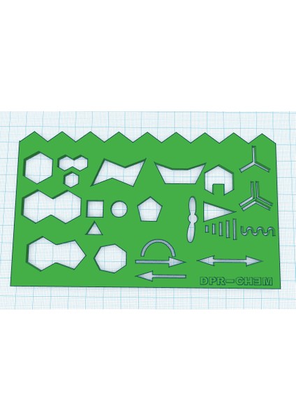 Organik Kimya Ultimate Şablonu (Plastik Aparattır!!!) modelleri