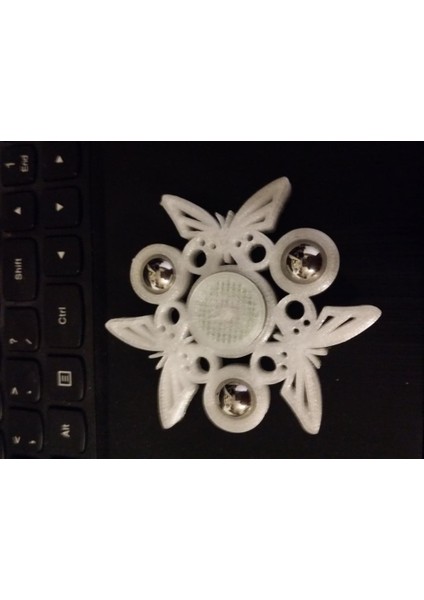 Butterfly Fidget Spinner Iv (Plastik Aparattır!!!)
