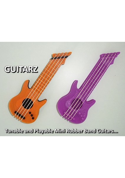 Guitarz - Ayarlanabilir ve Çalınabilir Mini Gitarlar (Plastik Aparattır!!!)