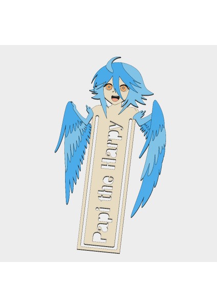 Papi The Harpy - Kitap Markası - Monster Musume (Plastik Aparattır!!!)