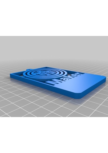 Gimbal ile Maker Özelleştirilebilir Rozet (Plastik Aparattır!!!)