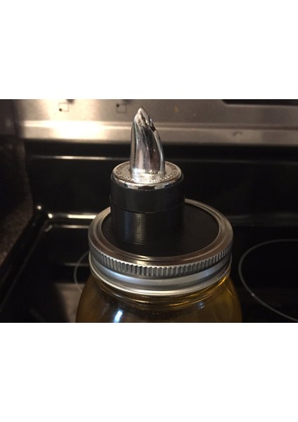 Mason Jar Spout Adaptörü Için (Plastik Aparattır!!!)