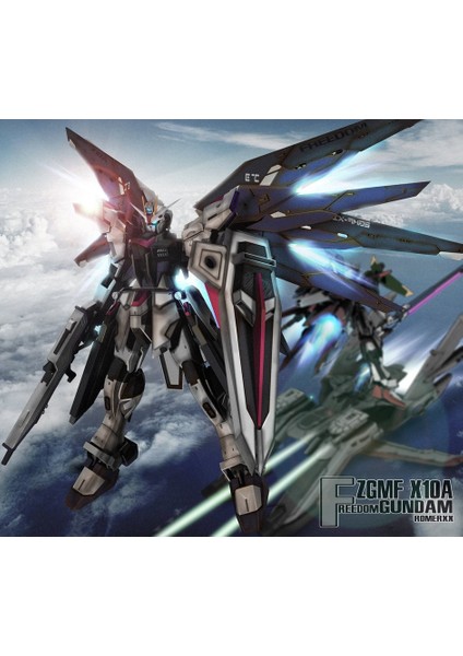 Özel Gundam: Özgürlükten Ilham Alan Gundam Eksi Kanatları. (Plastik Aparattır!!!)