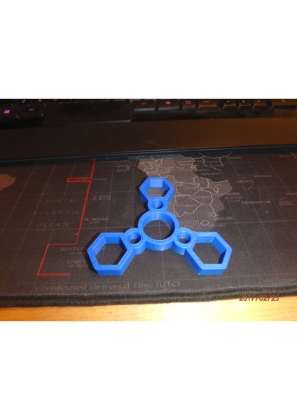 Fidget Nut Spinner - WINGNUT2K #3 (Plastik Aparattır!!!)