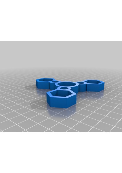 Fidget Nut Spinner - WINGNUT2K #3 (Plastik Aparattır!!!)