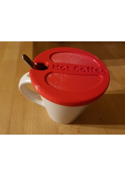 Içkinizi Sıcak Tutmak Için Hotcoffee Kupa Kapağı. (Plastik Aparattır!!!)