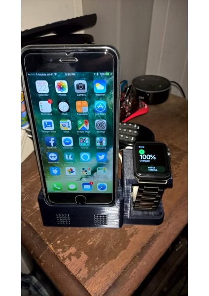 iPhone 7 Plus, Switcheasy Cam Kılıf ve Apple Watch V1 (Plastik Aparattır!!!)