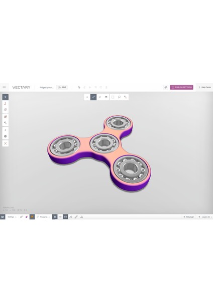 Dıy: Basit Fidget Spinner (Plastik Aparattır!!!)