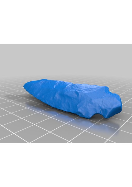 Hafif Choctaw Öncesi Küçük Ayı Dere Tipi Mermi Noktası Ok Ucu, Mö 2.500 (Plastik Aparattır!!!)