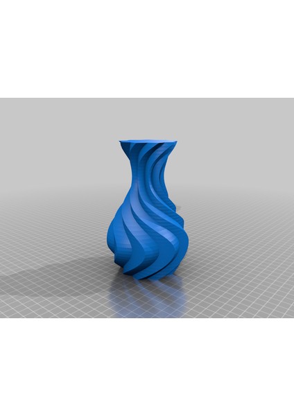 Dalgalı Spiral Vazo (Plastik Aparattır!!!) fiyatları